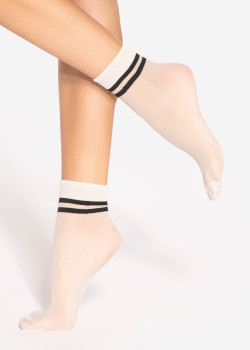 Къси чорапи Skarpetki-Spring-Vibes-03-Den-Biao-Czarny