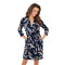 Секси халат Szlafrok-Helen-Dark-Blue-Dark-Blue