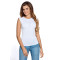 Дамски топ Bluzka-Indi-Krtki-rkaw-Biaa-Biay
