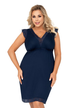 Нощница Koszulka-Vera-Plus-Dark-Blue-Granatowy