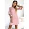 Ежедневна рокля в розов цвят 217-9