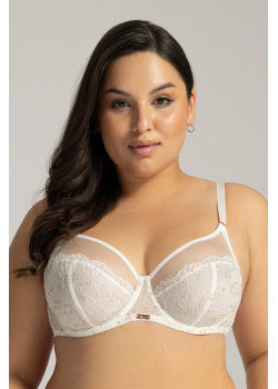 Нежен сутиен в цвят екрю AV 1396 MAXI