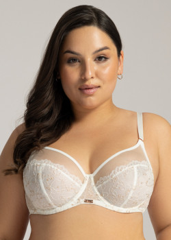 Нежен сутиен в цвят екрю AV 1396 MAXI