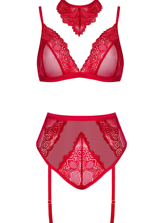 Луксозно секси бельо от три части Cristalyn