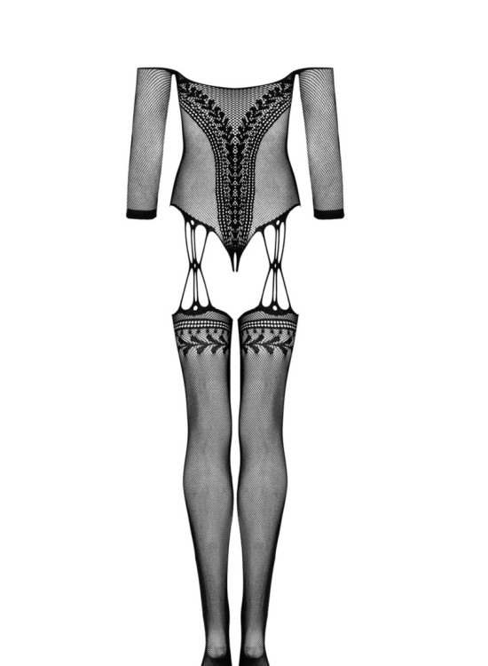 Целокупно боди с отворено дъно G333