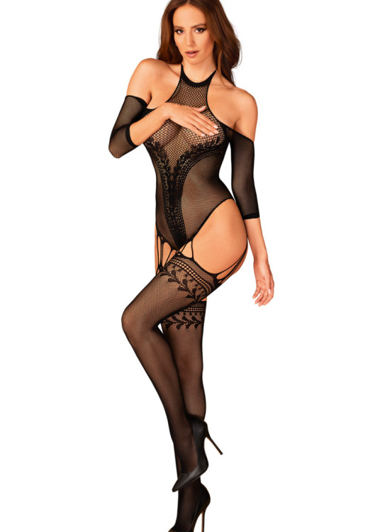 Целокупно боди с отворено дъно G333