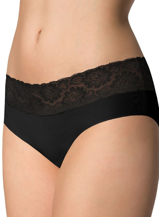 Дамски бикини в черен цвят Hipster