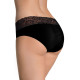 Дамски бикини в черен цвят Hipster