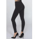 Дамски безшевен клин LEGGINGS SKINNY HOT HIGH WAIST-3XL BLACK