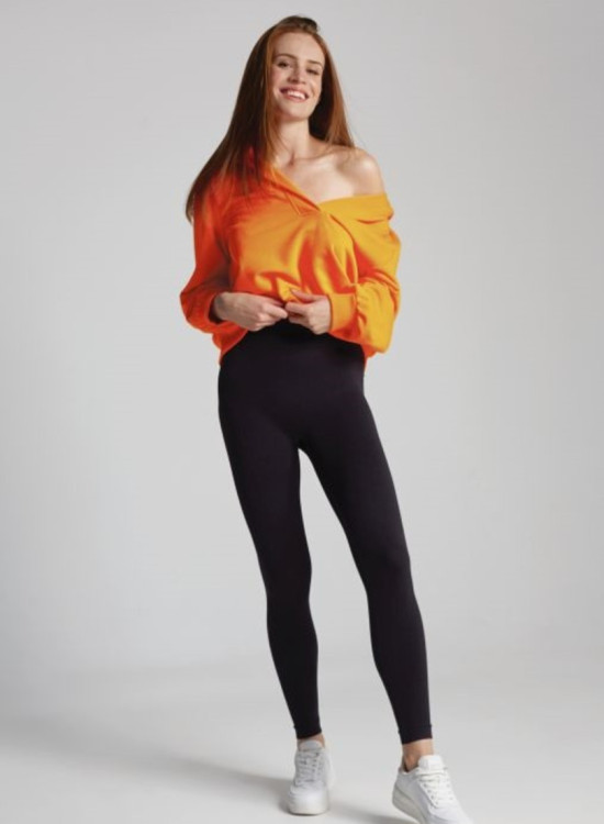 Дамски безшевен клин LEGGINGS MIRELLA LONG BLACK