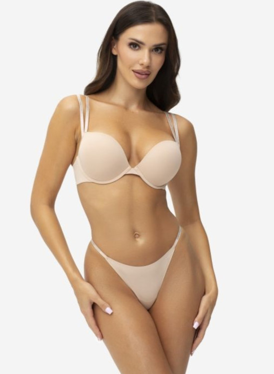 Безшевен сутиен Biustonosz Damski Wowefect BEŻ