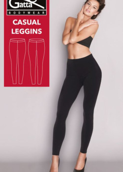 Дамски безшевен клин Casual Leggings BLACK