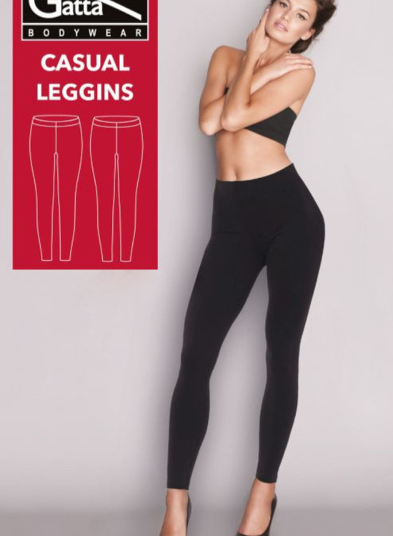 Дамски безшевен клин Casual Leggings BLACK
