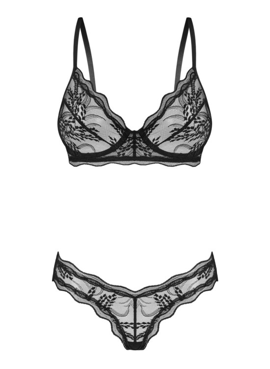 Черен секси комплект Perisia 