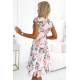 Нежна рокля с флорален принт 544-1