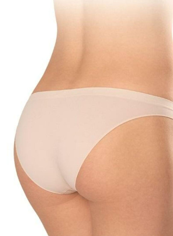 Микрофибърни бикини в бежов цвят TANGA-Бикини-LadyStyle.bg