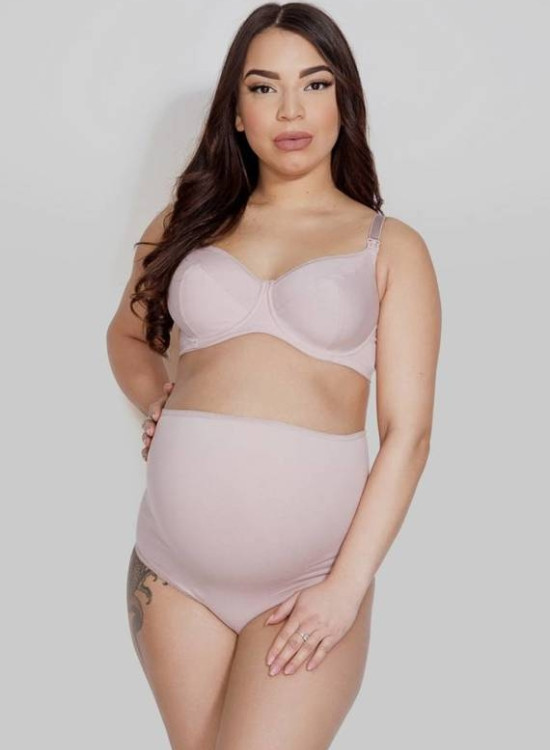 Дамски бикини за бременни в розово MAMA BELLY-Бременни-LadyStyle.bg Дамски бикини за бременни в розово MAMA BELLY-Бременни-LadyStyle.bg