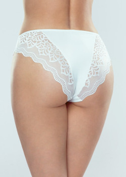 Дамски бикини с дантела в бежов цвят VALENCJA