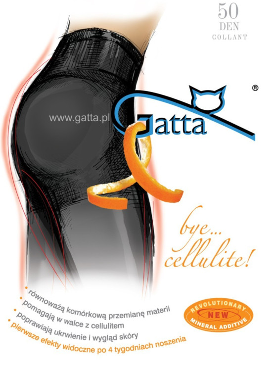 Антицелулитен чорапогащник в графит Bye Cellulite Nero 50 DEN-Чорапогащи-LadyStyle.bg