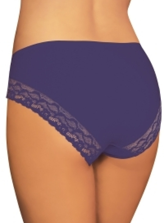 Дамски памучни бикини в тъмносин цвят NADIA-Бикини-LadyStyle.bg