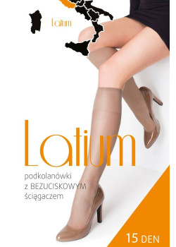 Дамски чорапи в черен цвят LATIUM NERO 15 DEN