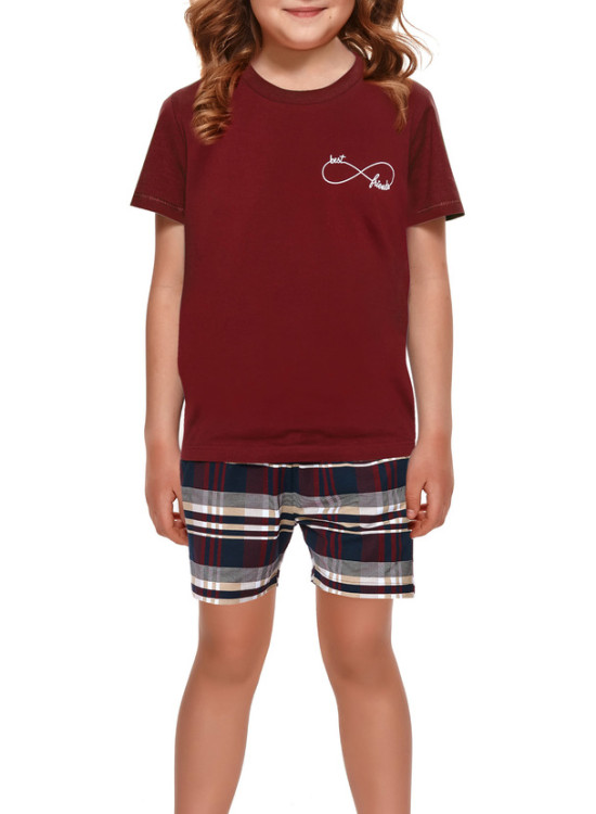 Пижама за момичета и момчета в цвят бордо 4269 Young-Пижами-LadyStyle.bg Пижама за момичета и момчета в цвят бордо 4269 Young-Пижами-LadyStyle.bg