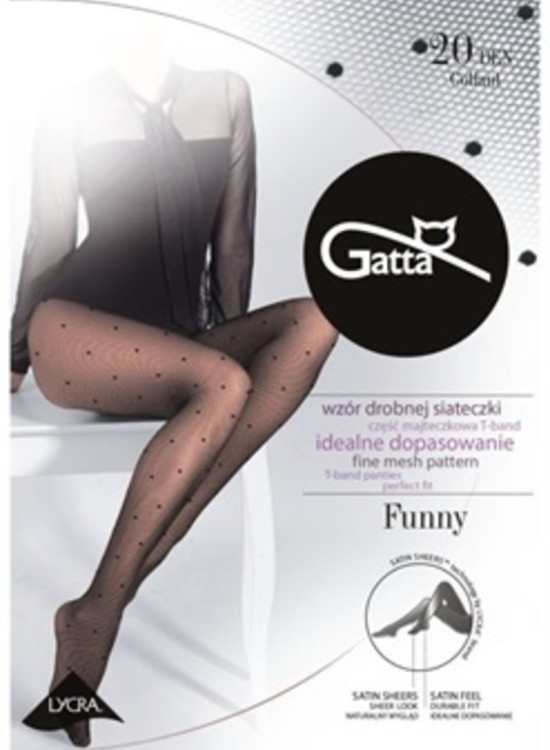 Чорапогащи на точки в черен цвят FUNNY - 05-Чорапогащи-LadyStyle.bg Чорапогащи на точки в черен цвят FUNNY - 05-Чорапогащи-LadyStyle.bg