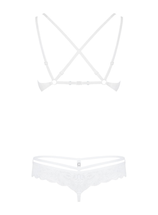 Секси комплект в бял цвят 860-SET-2-Комплекти-LadyStyle.bg Секси комплект в бял цвят 860-SET-2-Комплекти-LadyStyle.bg