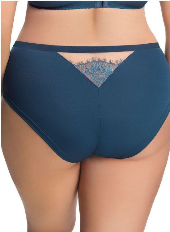 Бикини с дантела в син цвят PARADISE K665-Бикини-LadyStyle.bg
