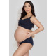 Бикини за бременни в тъмносин цвят MAMA PANTY-Бикини-LadyStyle.bg