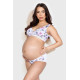 Бикини за бременни в бял цвят MAMA PANTY-Бикини-LadyStyle.bg