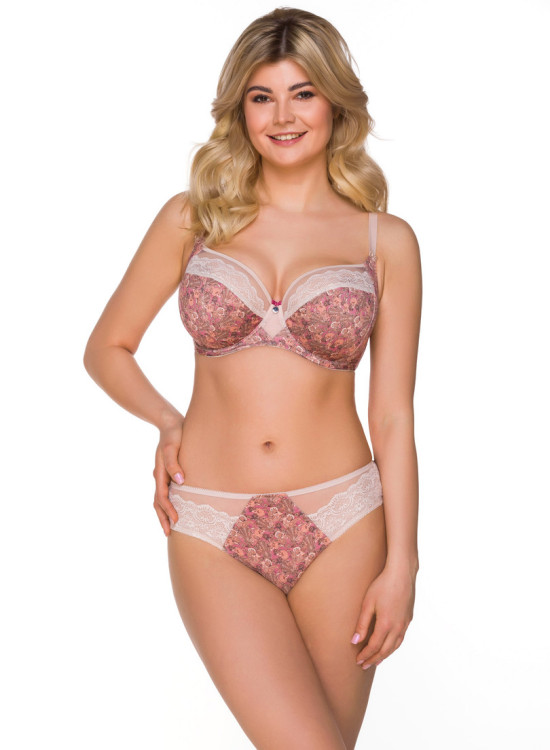 Макси сутиен с полуподплатени чашки в бежов цвят 2224-Сутиени-LadyStyle.bg Макси сутиен с полуподплатени чашки в бежов цвят 2224-Сутиени-LadyStyle.bg