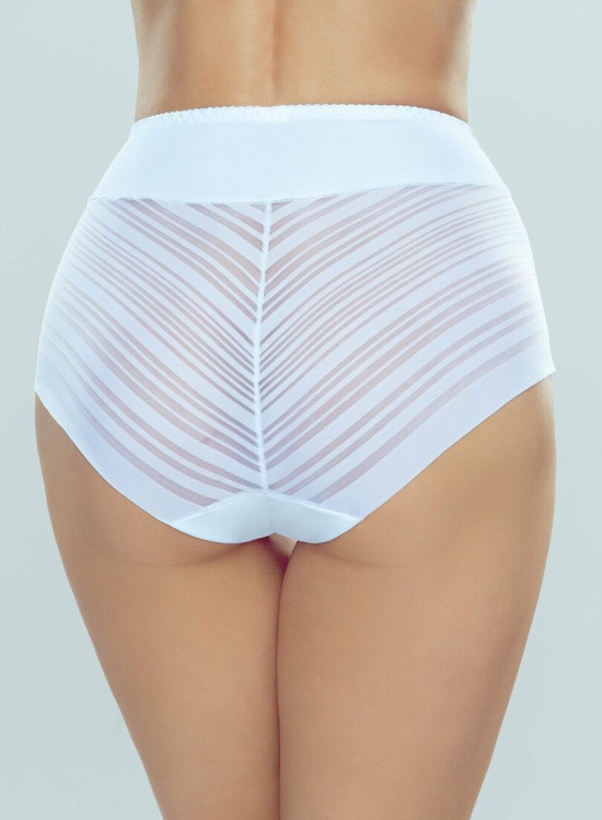 Бикини с висока талия в бял цвят VELMA-Бикини-LadyStyle.bg Бикини с висока талия в бял цвят VELMA-Бикини-LadyStyle.bg