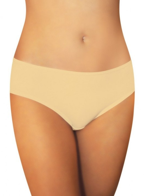 Дамски памучни бикини в бежов цвят Nikola-Бикини-LadyStyle.bg