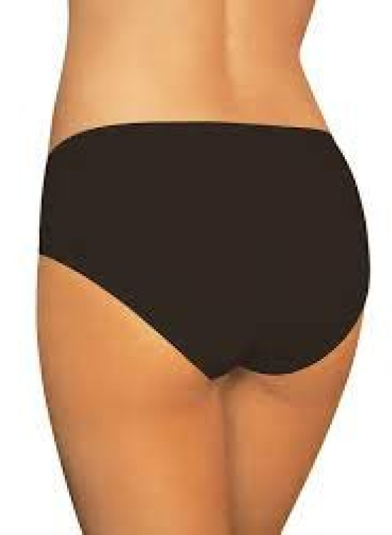 Дамски памучни бикини в черен цвят Nikola-Бикини-LadyStyle.bg