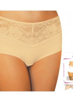 Дамски бикини с дантела в бежов цвят Borgia