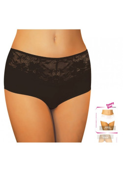 Дамски бикини с дантела в черен цвят Borgia