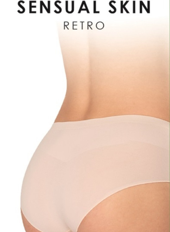 Микрофибърни бикини в бежов цвят RETRO-Бикини-LadyStyle.bg