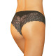 Дамски бикини с дантела в черен цвят SISI..-Бикини-LadyStyle.bg