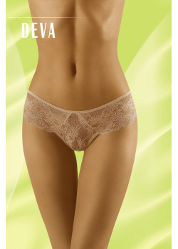 Дантелени бикини в бежов цвят DEVA