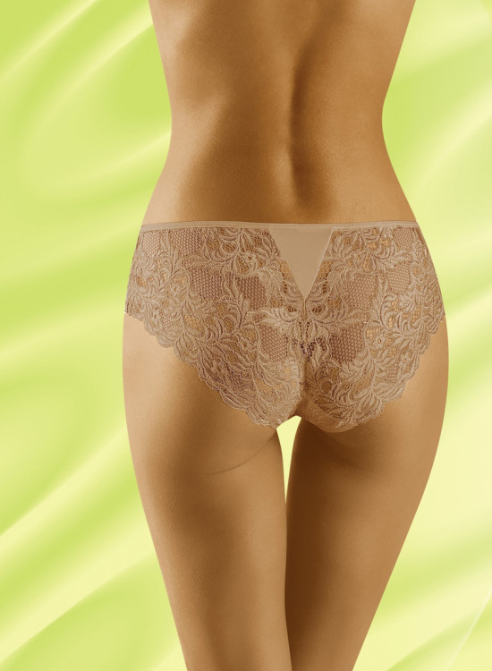 Дантелени бикини в бежов цвят DEVA-Бикини-LadyStyle.bg