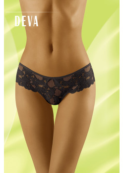Дантелени бикини в черен цвят DEVA