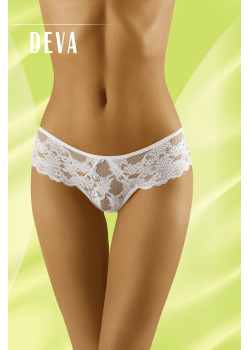Дантелени бикини в бял цвят DEVA