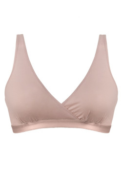 Сутиен за кърмачки в розов цвят MAMA BASIC LILLY