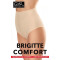 Бикини с висока талия в бежов цвят COMFORT 01