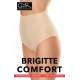 Бикини с висока талия в бежов цвят COMFORT 01-Бикини-LadyStyle.bg