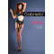 Черен жартиерен колан с чорапи Erotica 20 DEN
