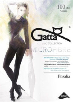 Микрофибърни чорапогащи в цвят графит ROSALIA 100 DEN GRAFIT