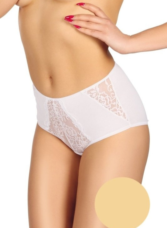 Дамски бикини с висока талия в бежов цвят NATALIA-Бикини-LadyStyle.bg Дамски бикини с висока талия в бежов цвят NATALIA-Бикини-LadyStyle.bg