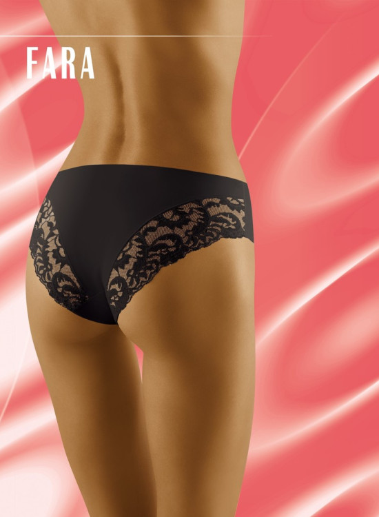 Бикини с дантела в черен цвят Fara-Бикини-LadyStyle.bg Бикини с дантела в черен цвят Fara-Бикини-LadyStyle.bg